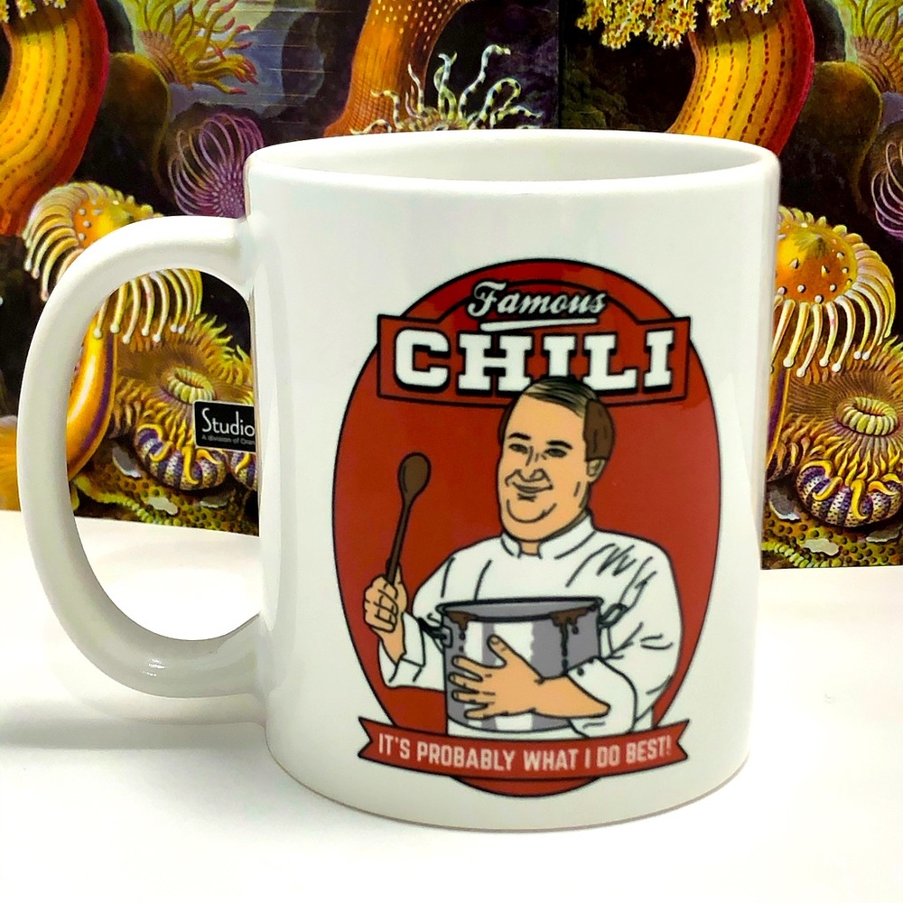 THE OFFICE MUG Kevins Famous Chilli